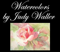 watercolors by judy waller logo